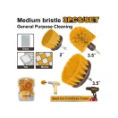 INGCO Set de perii cu 3 piese cu prindere bit
