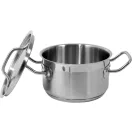 YATO GASTRO Cu capac pentru picioare 1,9 litri 160 x 95 mm inox