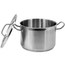 YATO GASTRO Cu capac pentru picioare 7,2 litri 240 x 160 mm inox