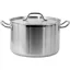 YATO GASTRO Cu capac picior 16,1 litri 320 x 200 mm inox
