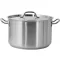 YATO GASTRO Cu capac pentru picioare 22,4 litri 360 x 220 mm inox