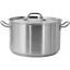 YATO GASTRO Cu capac pentru picioare 22,4 litri 360 x 220 mm inox