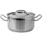 YATO GASTRO Cu capac pentru picioare 3,3 litri 200 x 105 mm inox