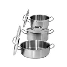 YATO GASTRO Cu capac pentru picioare 5 litri 240 x 110 mm inox