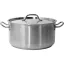 YATO GASTRO Cu capac pentru picioare 18,3 litri 360 x 180 mm inox