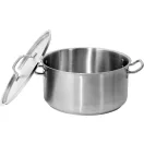 YATO GASTRO Cu capac pentru picioare 18,3 litri 360 x 180 mm inox