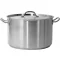 YATO GASTRO Cu capac pentru picioare 31,4 litri 400 x 250 mm inox