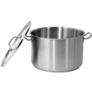 YATO GASTRO Cu capac pentru picioare 31,4 litri 400 x 250 mm inox