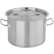 YATO GASTRO Oala cu capac 9 litri 250 x 180 mm inox