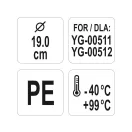 YATO GASTRO Capac găleată din plastic 190 mm