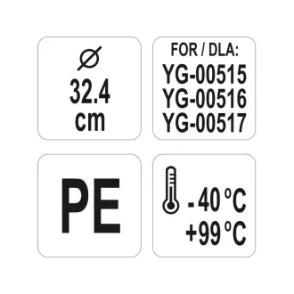 YATO GASTRO Capac găleată din plastic 324 mm