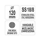 Filtru chinezesc YATO GASTRO 120 mm