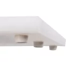 YATO GASTRO Placa de taiere 350 x 250 x 20 mm PE alb