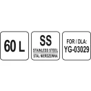 YATO GASTRO Vas de amestecare 60 litri pentru YG-03029