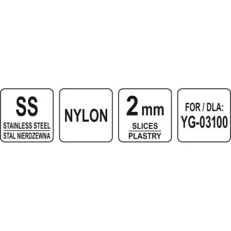 Disc de feliere YATO GASTRO 2 mm