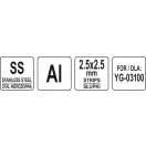 YATO GASTRO Disc de tăiere bandă 2,5 x 2,5 mm