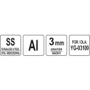 YATO GASTRO Disc gratar 3 mm