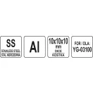 YATO GASTRO Disc zaruri 10 x 10 x 10 mm