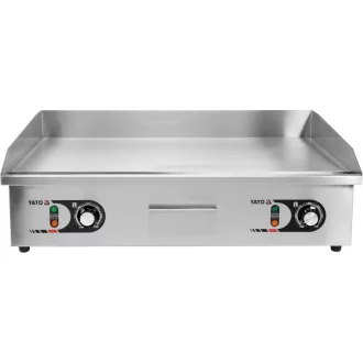   YATO GASTRO Grill dublu 730 mm 2 x 2200 W tava plată de copt