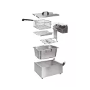 YATO GASTRO Friteuza de masa 3,5 litri 2000 W