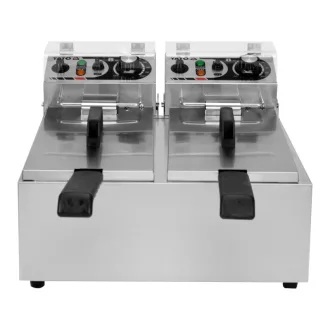 YATO GASTRO Friteuza cu ulei dublu 2 x 3,5 litri 2 x 2000 W