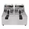 YATO GASTRO Friteuza cu ulei dublu 2 x 3,5 litri 2 x 2000 W
