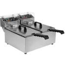 YATO GASTRO Friteuza cu ulei dublu 2 x 3,5 litri 2 x 2000 W