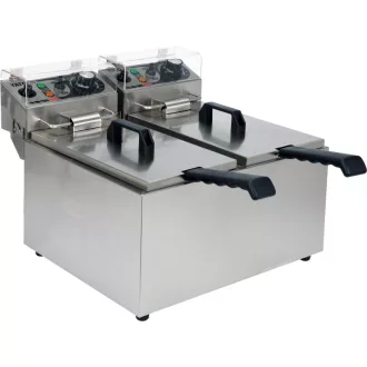 YATO GASTRO Friteuza de masa 2 x 5 litri 2 x 2000 W