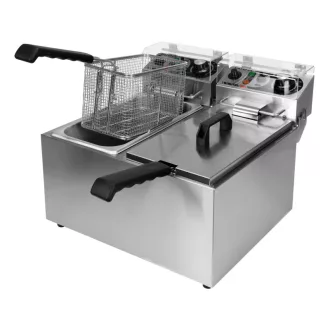 YATO GASTRO Friteuza de masa 2 x 5 litri 2 x 2000 W