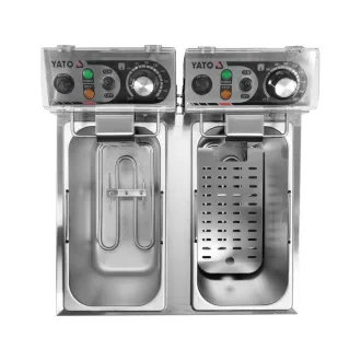 YATO GASTRO Friteuza de masa 2 x 5 litri 2 x 2000 W