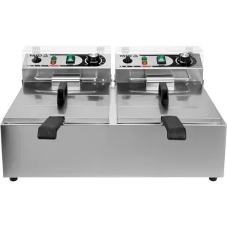 YATO GASTRO Friteuza de masa 2 x 6 litri 2 x 3000 W