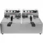 YATO GASTRO Friteuza de masa 2 x 6 litri 2 x 3000 W