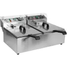 YATO GASTRO Friteuza de masa 2 x 6 litri 2 x 3000 W