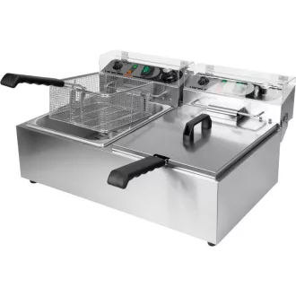YATO GASTRO Friteuza de masa 2 x 6 litri 2 x 3000 W