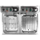 YATO GASTRO Friteuza de masa 2 x 6 litri 2 x 3000 W
