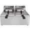YATO GASTRO Friteuza de masa 2 x 11,5 litri 2 x 5000 W