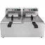 YATO GASTRO Friteuza de masa 2 x 11,5 litri 2 x 5000 W