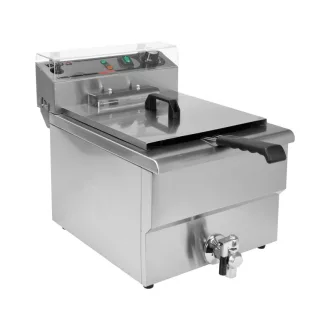   YATO GASTRO Friteuza de masa 12 litri 5000 W cu robinet de scurgere