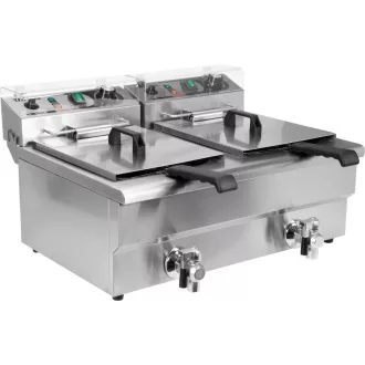   YATO GASTRO Friteuza de masa 12 litri 5000 W cu robinet de scurgere
