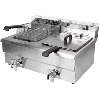   YATO GASTRO Friteuza de masa 12 litri 5000 W cu robinet de scurgere