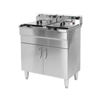 YATO GASTRO Friteuza ulei 2 x 11,5 litri 2 x 5000 W