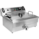 YATO GASTRO Friteuza de masa 23 litri 6000 W cu robinet de scurgere