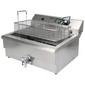   YATO GASTRO Friteuza de masa 26,5 litri 6000 W cu robinet de scurgere