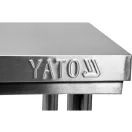Masa de lucru YATO GASTRO Inox cu polita de jos