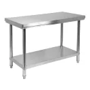 Masa de lucru YATO GASTRO Inox cu polita de jos