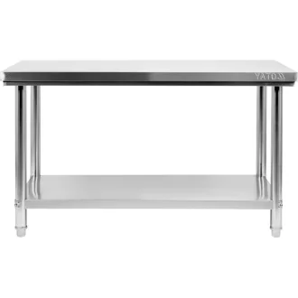 Masa de lucru YATO GASTRO Inox cu polita de jos