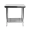 Masa de lucru YATO GASTRO Inox cu polita de jos