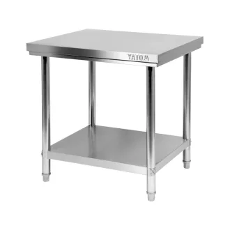 Masa de lucru YATO GASTRO Inox cu polita de jos