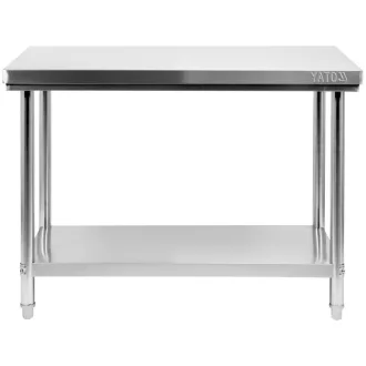 Masa de lucru YATO GASTRO Inox cu polita de jos