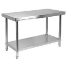 Masa de lucru YATO GASTRO Inox cu polita de jos